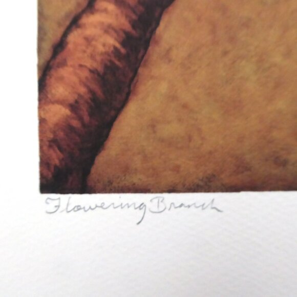 “FLOWERING BRANCHES” 11” x 14” TREE SIGNED FINE ART PRINT BY JAY LONG - Picture 3 of 8